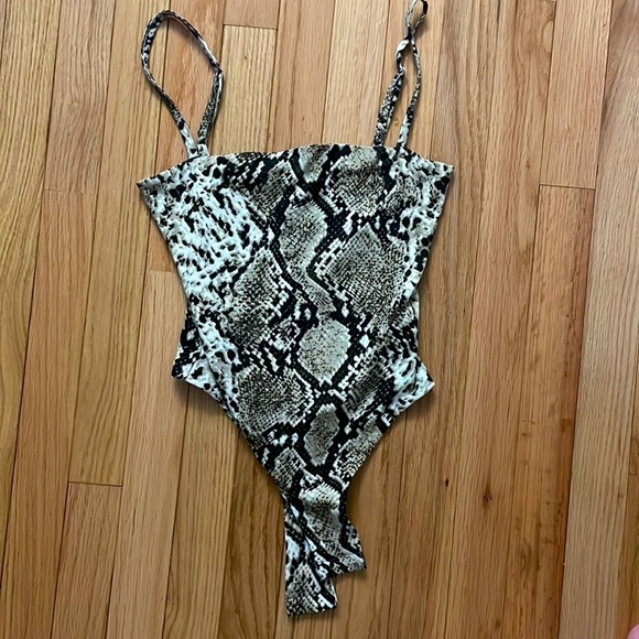 SALTY Snakeskin Body Suit Small - Picture 1 of 7